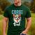 Pembroke Welsh Corgi Corgi Dad Men's Casual T-Shirt Forest
