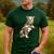 Pitbull I Love Dad Pit Bull Terrier Pettie Dog Owner Father Men's Casual T-Shirt Forest