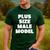 Plus Size Male Model Fat Guy Or Dad BOD Men's Casual T-Shirt Forest Plus Size Male Model Fat Guy Or Dad BOD Men's Casual T-Shirt Forest