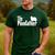 Pomeranian Father Dad The Pom Father Dog Lover Small Men's Casual T-Shirt Forest
