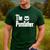The PomFather Pomeranian Dog Dad Shirt Men Men's Casual T-Shirt Forest