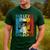 Pregnancy Announcement Dad Level Unlocked New Daddy Father Men's Casual T-Shirt Forest