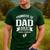 Promoted To Dad Again Est 2026 Pregnancy Announcement Men's Casual T-Shirt Forest