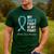Prostate Cancer Awareness Light Blue Ribbon Dad Survivor Men's Casual T-Shirt Forest