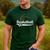 Proud Basketball Dad T-Shirt Men's Casual T-Shirt Forest