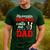 Proud Bowling Dad Of A Bowler Dad Bowling Father Men's Casual T-Shirt Forest