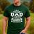 I Am A Proud Dad Of A Freaking Amazing Daughter For Father Men's Casual T-Shirt Forest