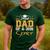 Proud Dad Of A Senior 2026 Class Of 2026 Graduate Men's Casual T-Shirt Forest