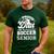 Proud Dad Of A Soccer Ball Senior Class Of 2026 Graduation Men's Casual T-Shirt Forest Proud Dad Of A Soccer Ball Senior Class Of 2026 Graduation Men's Casual T-Shirt Forest