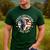 Proud Greyhound Dad American Flag Patriotic Greyhound Dad Men's Casual T-Shirt Forest