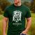 Proud Irish Wolfhound Dad Dog Dad Irish Wolfhound Dog Men's Casual T-Shirt Forest