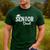 Proud Senior Dad 2026 Senior 2026 Dad Class Of 2026 Father Men's Casual T-Shirt Forest
