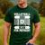 Proud Volleyball Dad Father's Day Men's Casual T-Shirt Forest