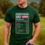 Puerto Rican Dad Nutrition Facts Pride Father's Day Men's Casual T-Shirt Forest