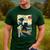Pug Japanese Kanagawa Wave Surfing Japan Mom Dad Kids Men's Casual T-Shirt Forest