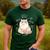 Ragdoll Cat Anatomy Cute Pet Mom Dad Cream Bicolor Men's Casual T-Shirt Forest