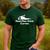 Real Men Have Curves Dad Body Men's Casual T-Shirt Forest