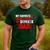 Red Cheer Dad Family Father Cheerleader Squad Men's Casual T-Shirt Forest