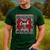 Red Sport Loud Proud Cheer Coach Dad Father's Day Men's Casual T-Shirt Forest