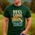 Reel Cool Dad Fathers Day Fishing Outdoors Men's Casual T-Shirt Forest Reel Cool Dad Fathers Day Fishing Outdoors Men's Casual T-Shirt Forest