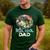 Reel Cool Dad Fishing Vintage Retro Father's Day Men's Casual T-Shirt Forest