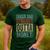 Retro Cheer Dad Straight Outta Money Men's Casual T-Shirt Forest
