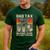 Retro Father's Day Dad Tax Making Sure It's Not Poison T Rex Men's Casual T-Shirt Forest