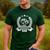 Rhodesian Ridgeback Dad With Banner And Ear Wreath Men's Casual T-Shirt Forest