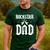RockStar Dad Men's Casual T-Shirt Forest