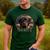 Rottie Dog Mom Dad 'Merica Rottweiler Men's Casual T-Shirt Forest