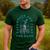 Saturdays For Dads Golfer Father's Day Men's Casual T-Shirt Forest