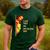 I Saw That I'm Telling Dad Religious Christian Jesus Men's Casual T-Shirt Forest