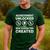 Schwangerschaft Verknden Geschenk Zocker New Character Created Pregnancy Announcement Dad Gamer Men's Casual T-Shirt Forest