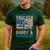Semi Truck Driver Trucker Daddy Husband US American Flag Men's Casual T-Shirt Forest