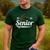 Senior Basketball Dad Class Of 2026 Graduation Graduate Men's Casual T-Shirt Forest
