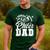 Senior Cheer Dad 2026 Proud Cheerleader Dad Class Of 2026 Men's Casual T-Shirt Forest