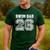 Senior Swim Dad 2026 Swimmer Swim Dad Senior Class Of 26 Men's Casual T-Shirt Forest