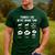 Shepsky Things Do Spare Time Dog Mom Dad Men's Casual T-Shirt Forest