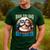 Shih Tzu Dad Like A Regular Dad But Cooler Dog Father's Day Men's Casual T-Shirt Forest