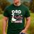 Silly Dad Goose Dad 1st Birthday Family Matching Party Men's Casual T-Shirt Forest
