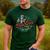 Skeleton Dad Tax Making Sure It's Not Poison Father's Day Men's Casual T-Shirt Forest