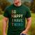 So Happy I Have Twins Mom Dad Parent Saying Slogan Men's Casual T-Shirt Forest
