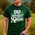 Soccer Birthday Birthday Dad Boys Soccer Birthday Men's Casual T-Shirt Forest