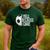Soccer Fan Humor I Yell Because I Care Soccer Dads Men's Casual T-Shirt Forest