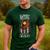 Softball Dad My Favorite Softball Player Calls Me Dad Men's Casual T-Shirt Forest