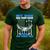 My Son Has Your Back Proud Air Force Dad Military Father Men's Casual T-Shirt Forest