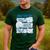 Sonic The Hedgehog Father's Day Dad Qualities Distressed Men's Casual T-Shirt Forest