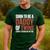 Soon To Be Dad Twins Fatherhood Pregnancy Announcement New D Men's Casual T-Shirt Forest