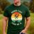 Sounds Fishy Count Me In Dad Grandpa Vintage Fishing Men's Casual T-Shirt Forest
