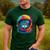 Space Cat Mom Cat Dad Men Women Kids Astronaut Space Men's Casual T-Shirt Forest